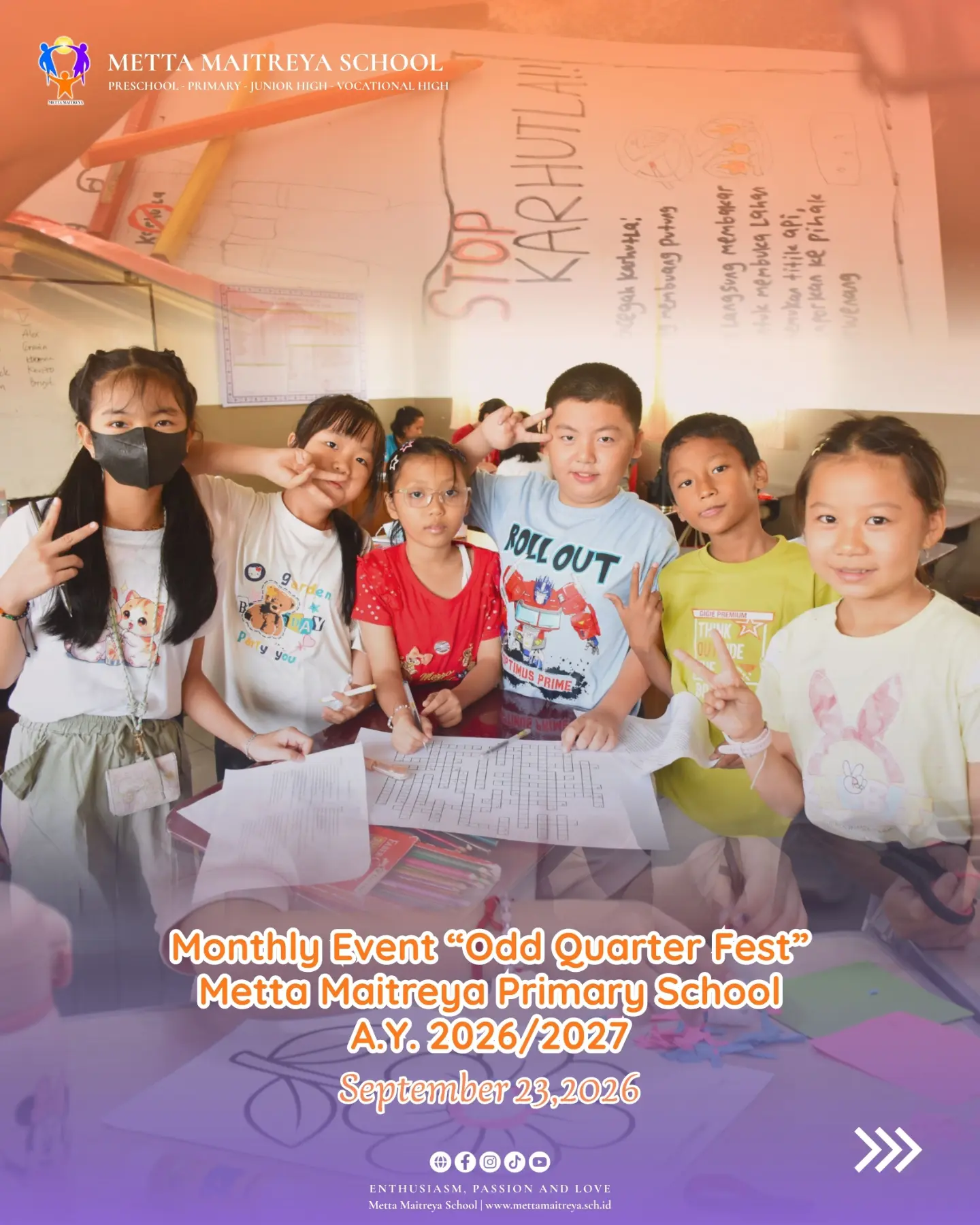 Monthly Event "Odd Quarter Fest 2026-2027